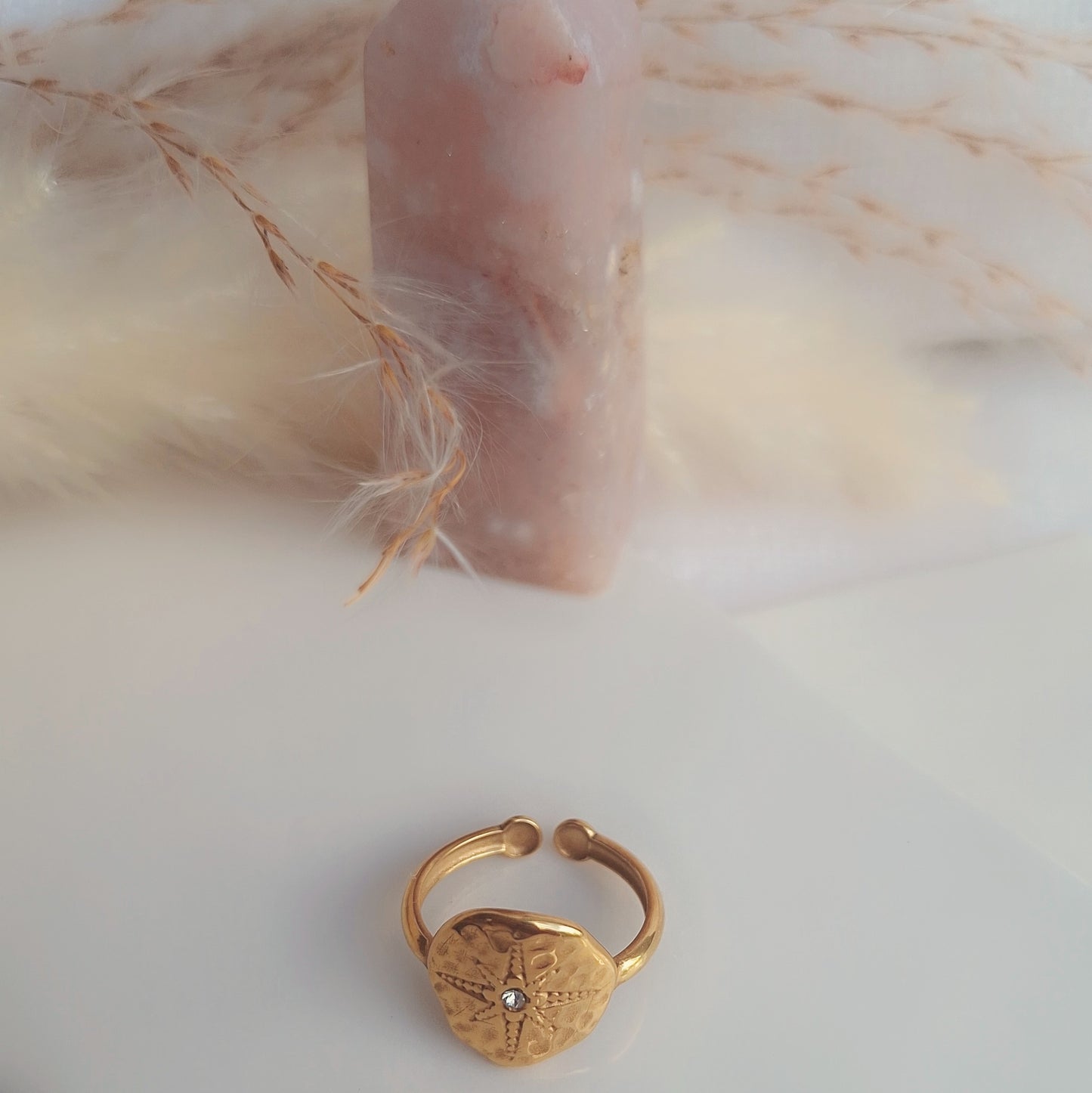 Gold Star Ring