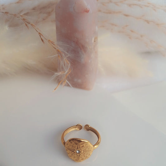 Gold Star Ring