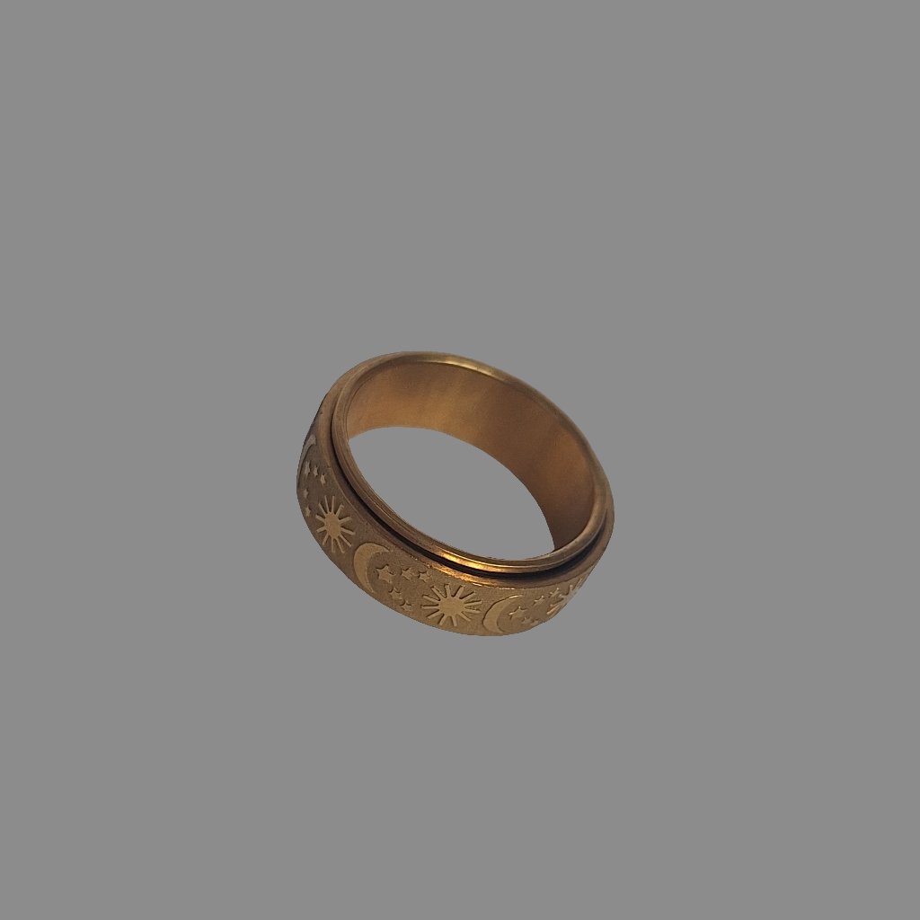 Sun Moon & Star Ring