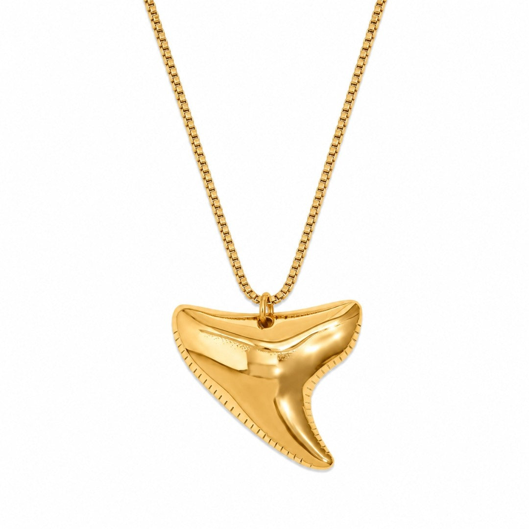 Shark Tooth Statement Necklace