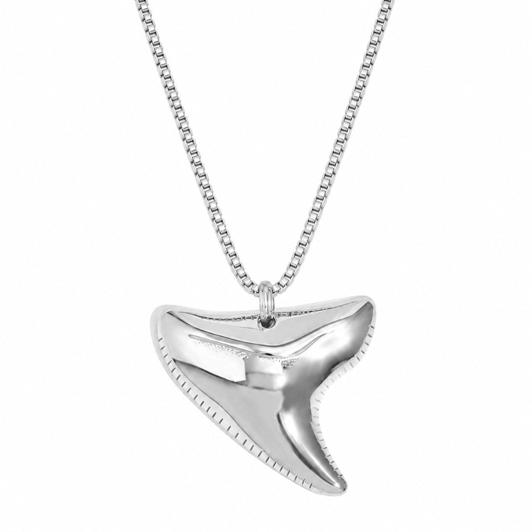 Shark Tooth Statement Necklace