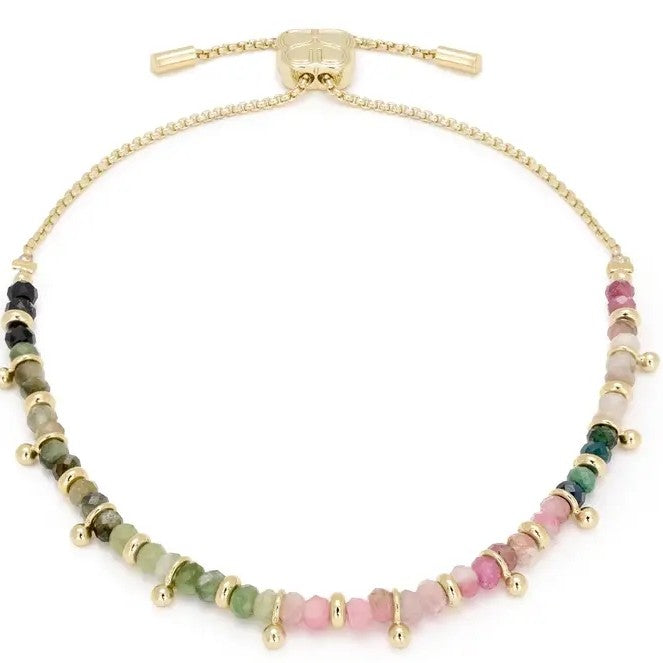 Harmony Tourmaline Gold Bracelet