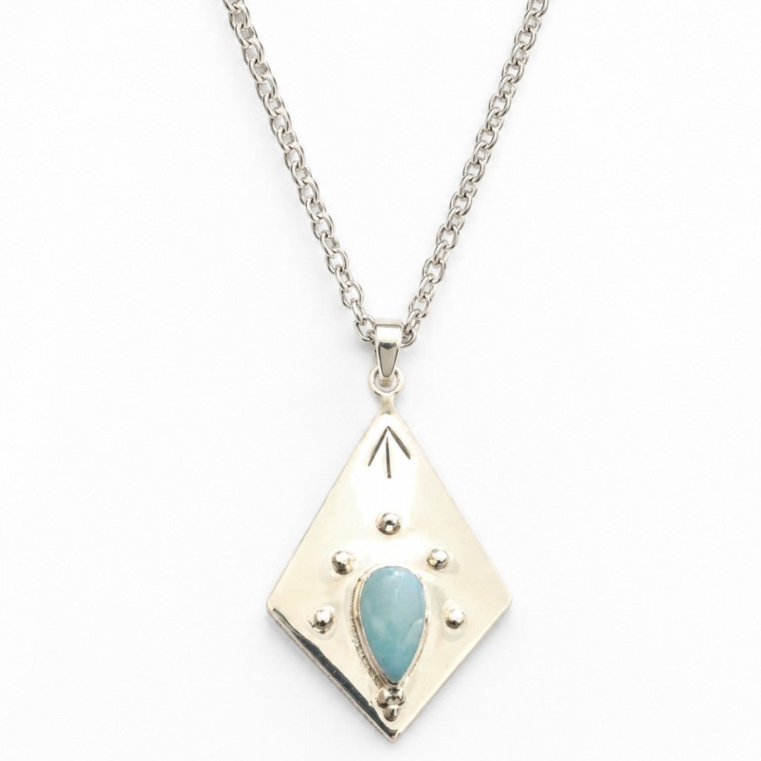 Larimar Horizon Necklace