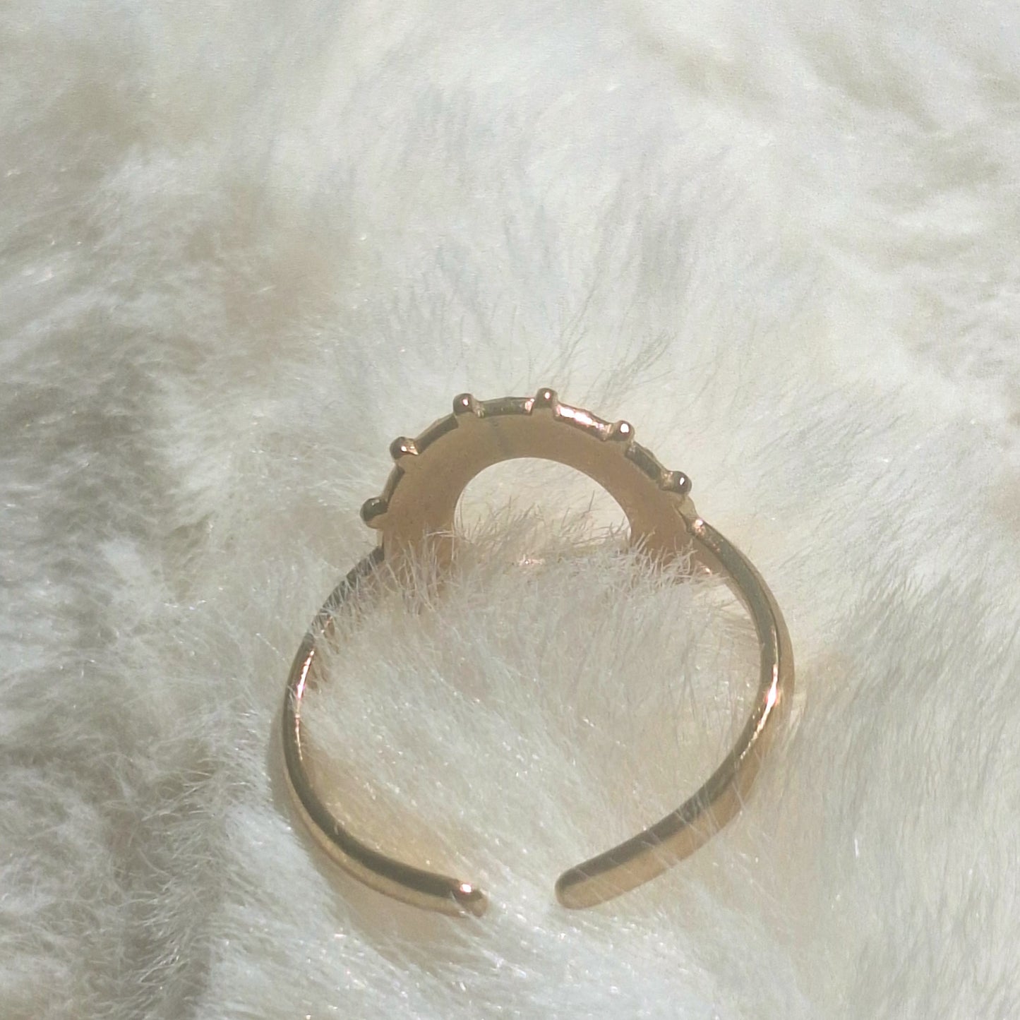Gold Circle Ring