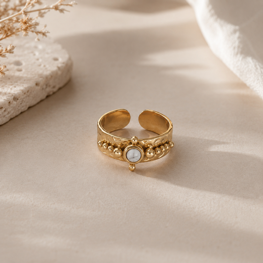 Natural Stone Ring
