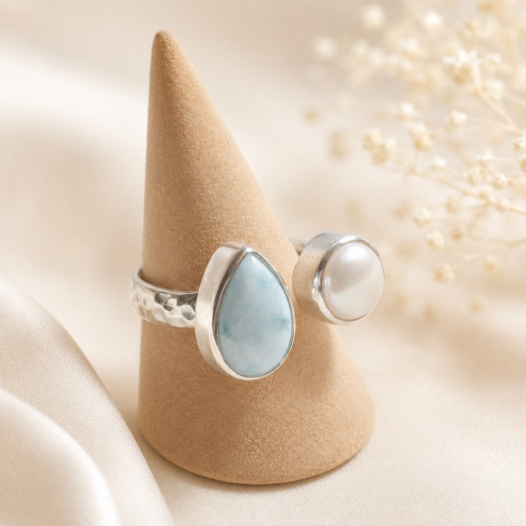 Larimar Ring