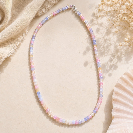Morganite Natural Stone Necklace