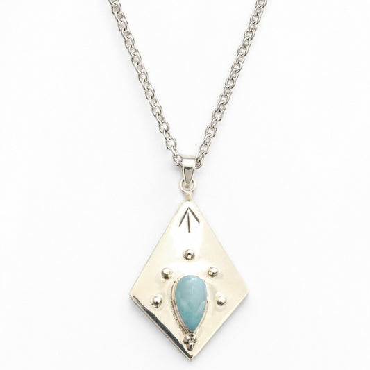 Larimar Horizon Necklace